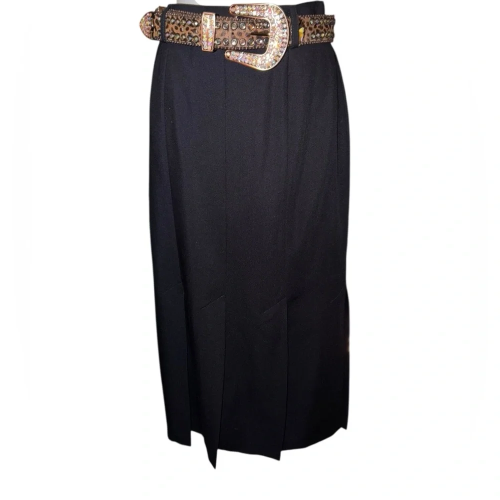 Choice By Steil Mann Elegant Black Skirt - Picture 9 of 9